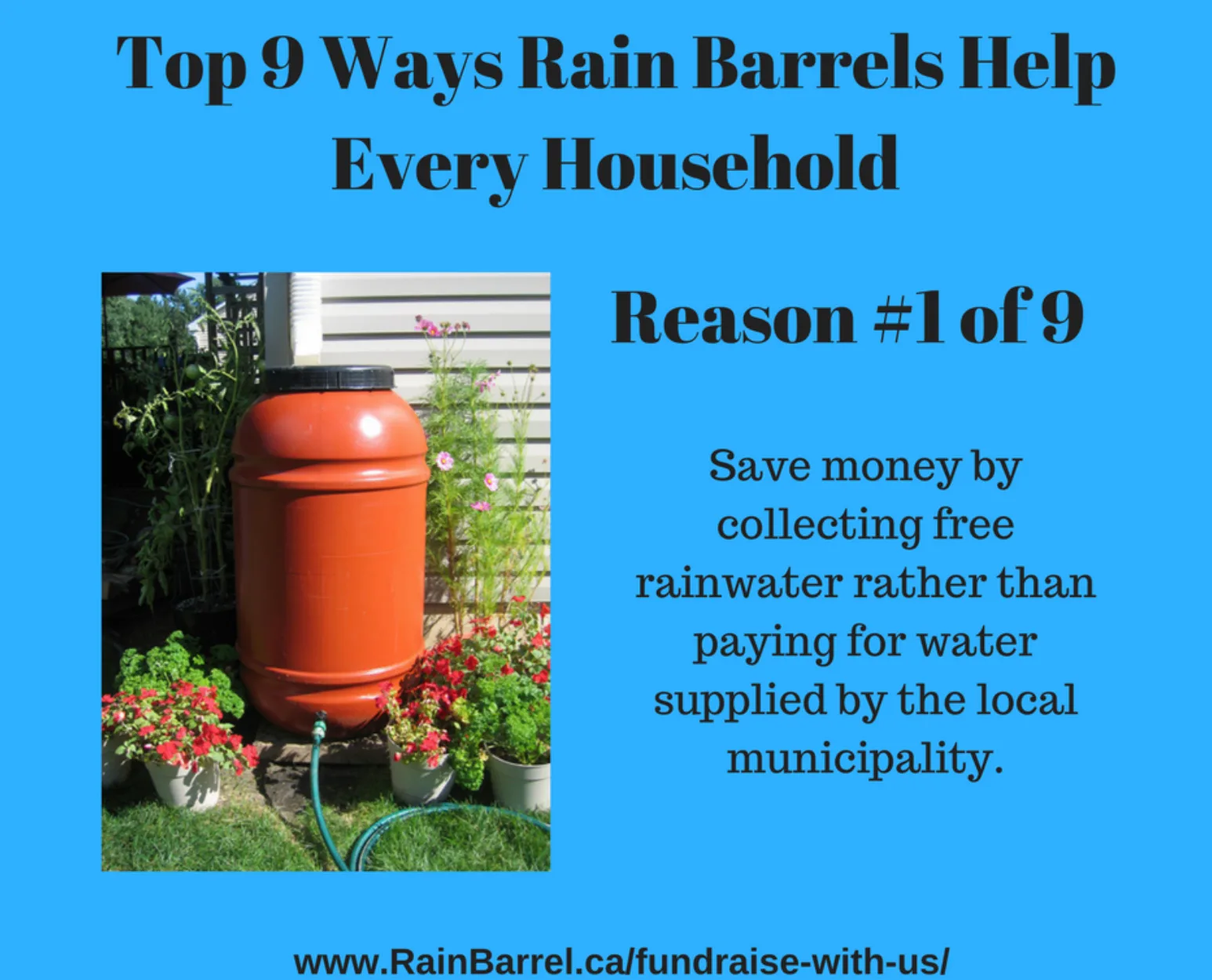 The Woodstock Golf and Curling Club is having a rain barrel fundraiser. (Rainbarrel.ca image)