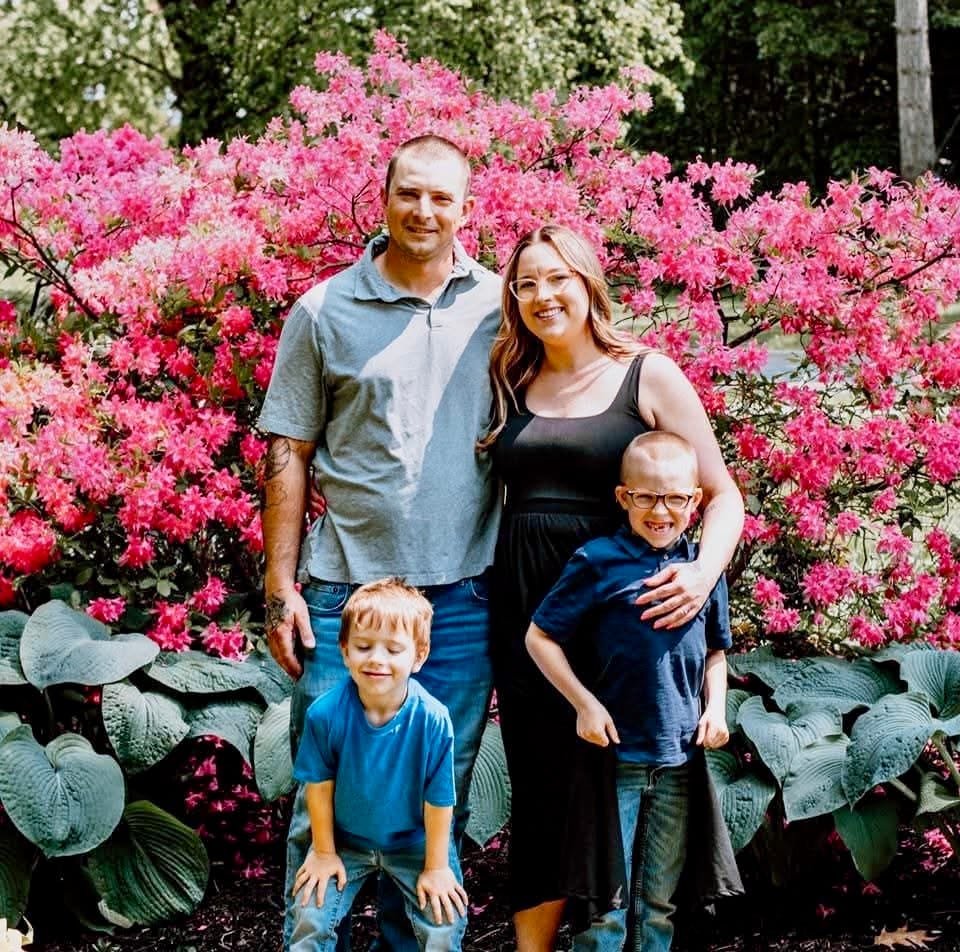 The Caterini family of Dumfries has had a horrible year after the loss of Jeff, a father and husband, in April. On Sunday, July 5, wife Allison and their two boys, Logan and Jaxson, lost their home and family pets to fire. (Submitted photo)