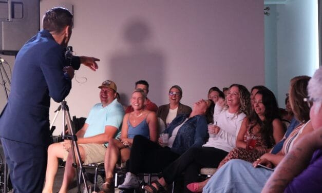 From quiet canvases to chaotic comedy: day two of Dooryard Arts Festival delivers