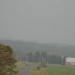 Smoke from wildfires in Quebec impacting air quality, visibility in western N.B.