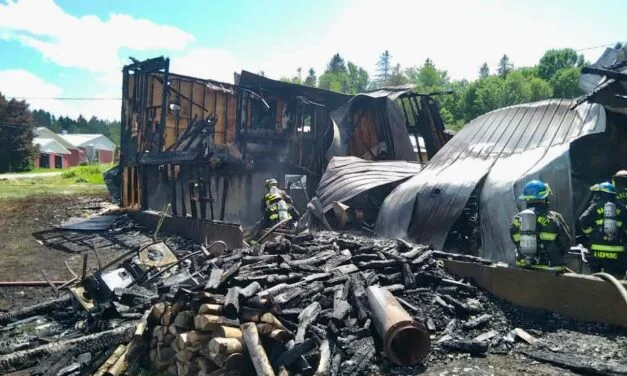 Fire near Davidson Lake destroys family home