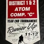 Auction of old hockey banners sparks debate