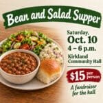 Fundraiser: Bean and Salad Supper