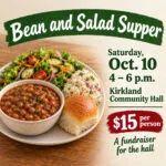 Fundraiser: Bean and Salad Supper