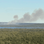 Wildfire near Forest City now ‘contained’