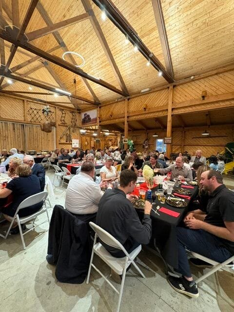Over 100 of Western New Brunswick potato farmers and industry leaders, along with their family and friends, gathered to celebrate the Potato World Hall of Recognition Awards Gala on Sept. 12. (Potato World photo)