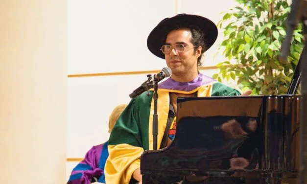 Jeremy Dutcher recieved honorary degree from St. Thomas University