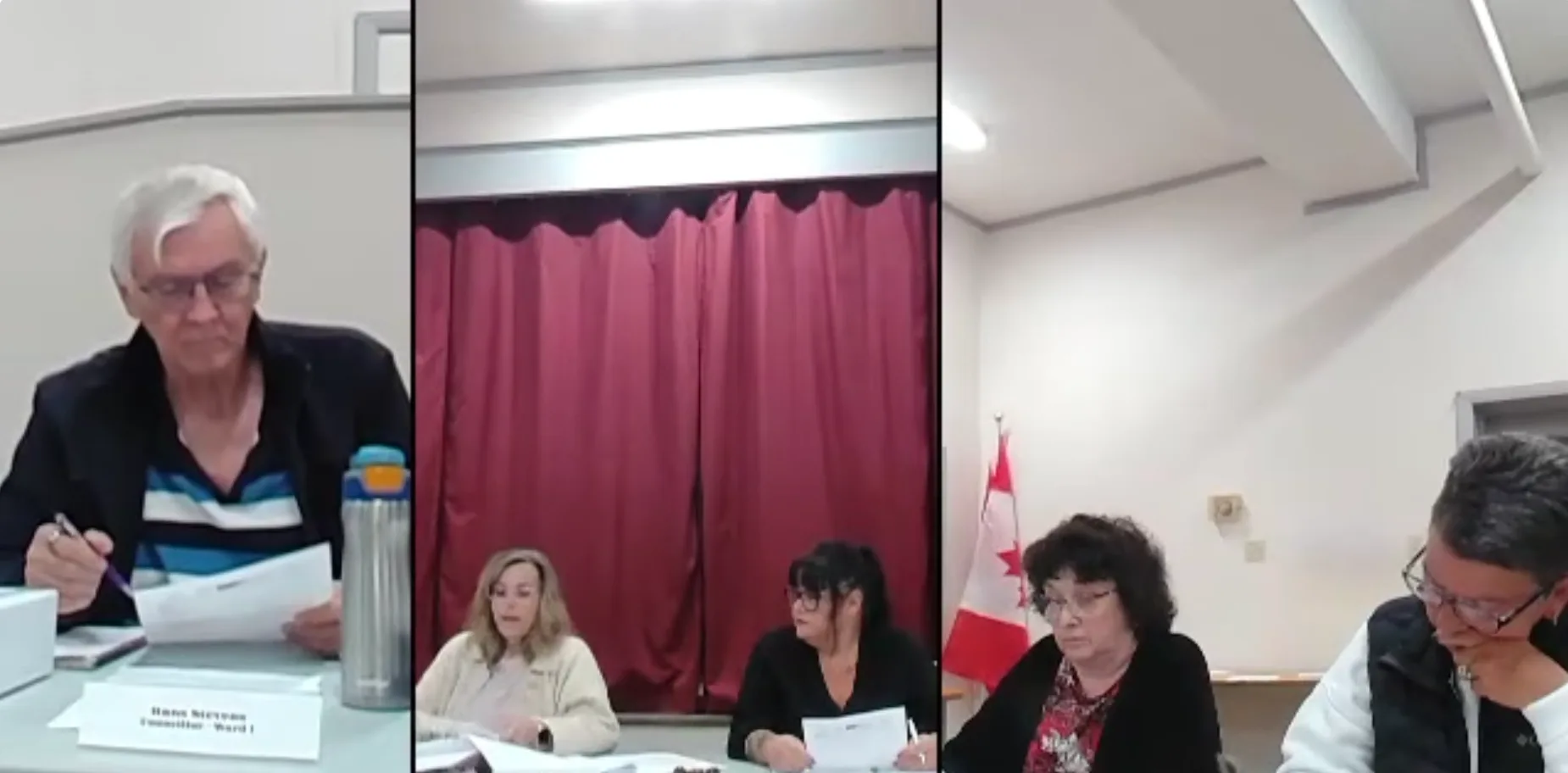 Lakeland Ridges Council meeting, Sept. 14. (YouTube screenshot)