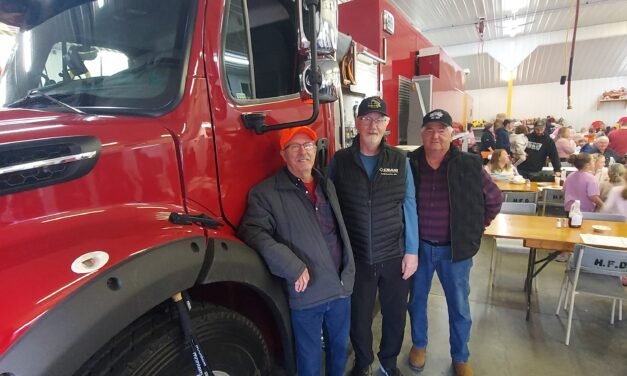New tanker takes centre stage at Hartland Fire Dept. breakfast